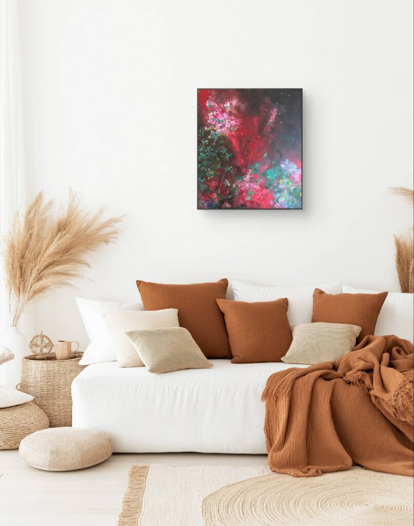 053 Floral Fireworks - Interieursuggestie
